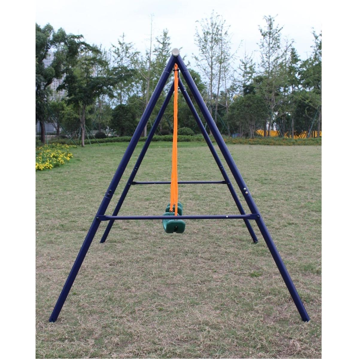 Two Station Swing Set for Children
