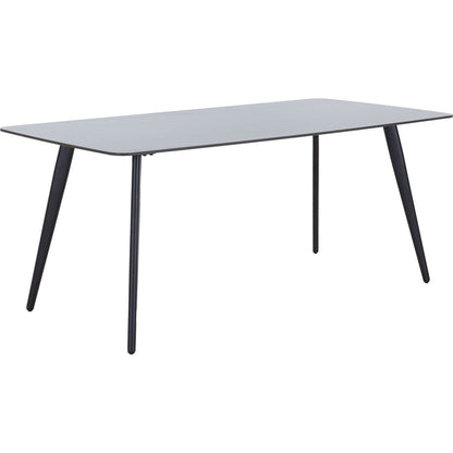 Update Package Sintered Stone Dining Table Thickness of 12mm Porcelain 70.86" Black