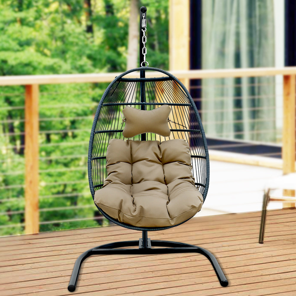 Single seat swing chair