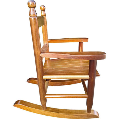 Children's rocking oak chair- Indoor or Outdoor -Suitable for kids-Durable