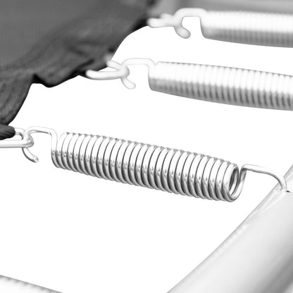 14FT Trampoline with Basketball Hoop Inflator and Ladder (Inner Safety Enclosure) Green - Streamdale Furniture