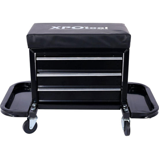 Pound Capacity Garage Glider Rolling Tool Chest Seat
