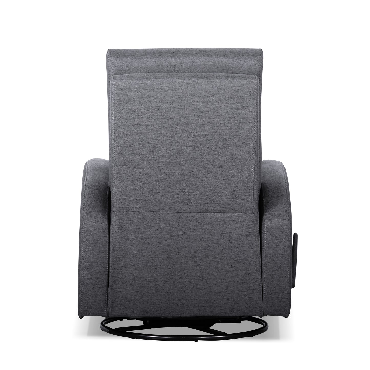 York Handle Manual Glider Swivel Recliner