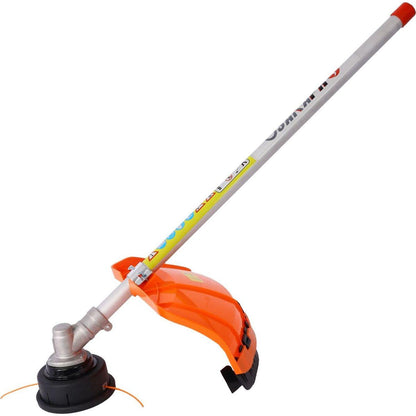 8 in 1 Multi-Functional Trimming Tool, 56CC 2-Cycle Garden Tool System with Gas Pole Saw, Hedge Trimmer, Grass Trimmer, and Brush Cutter EPA Compliant