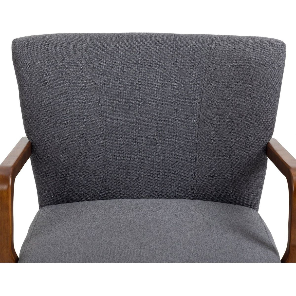 Wood Frame Armchair, Modern Accent Chair Lounge Chair for Living Room