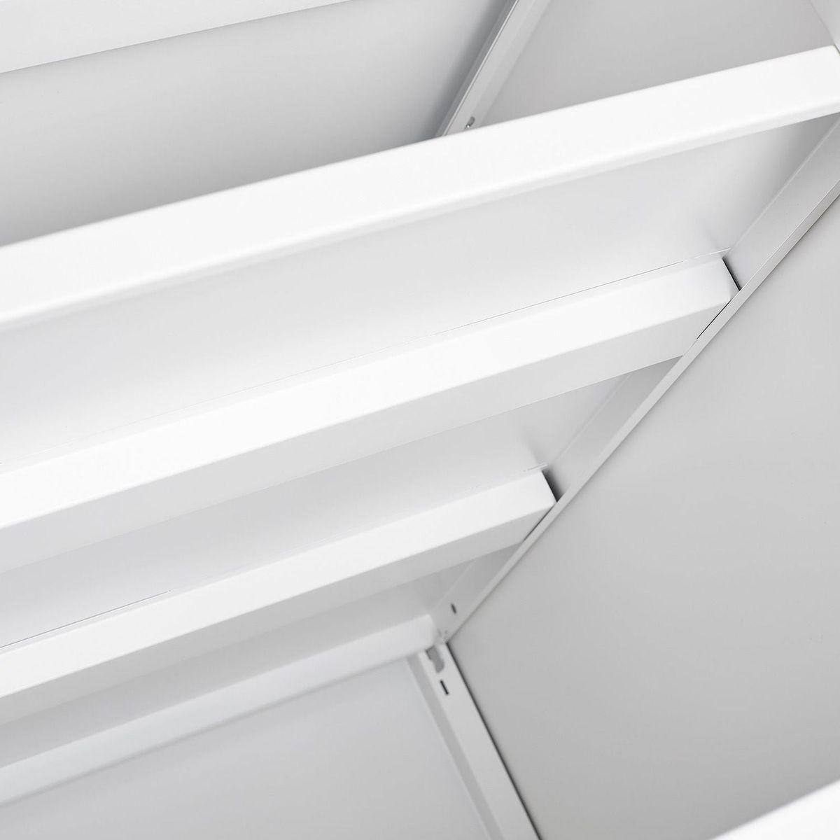 Office furniture Copier Cabinet white 2 door steel copier stand mobile pedestal file Printer Stand