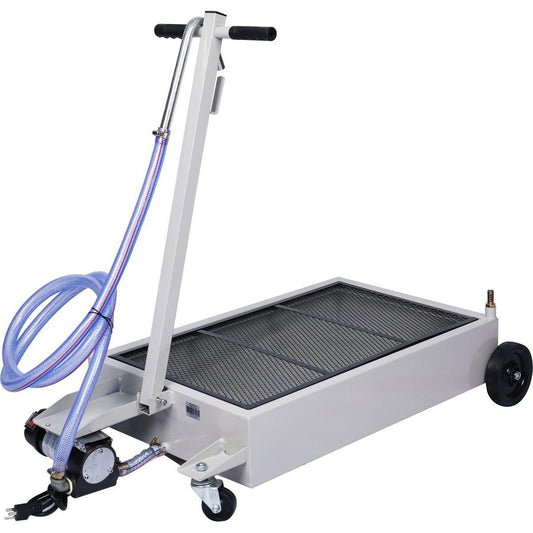 15gallon low profile oil drainer, with electric pump - Streamdale Furniture