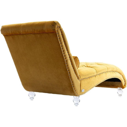 Leisure concubine sofa with acrylic feet