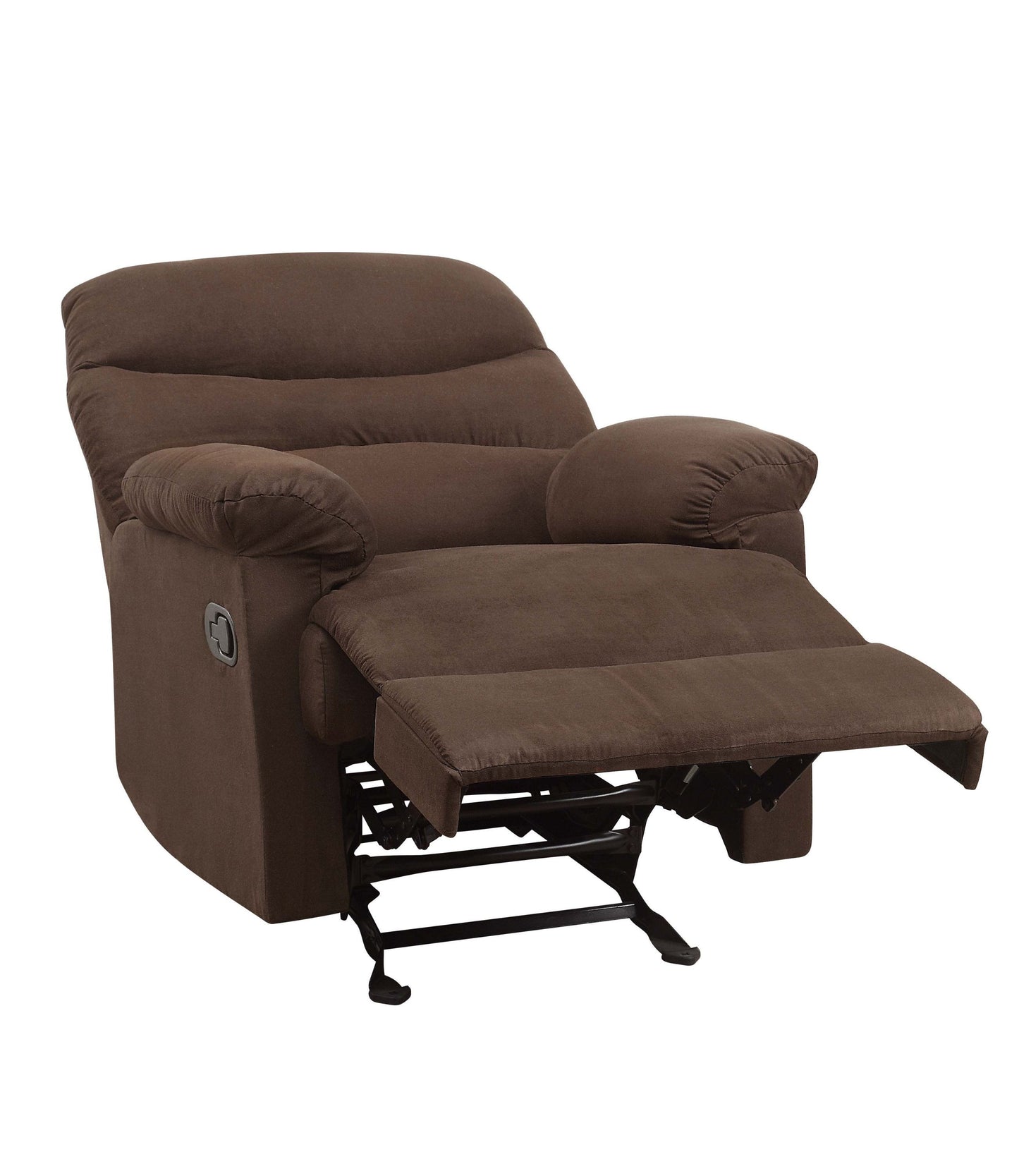 Arcadia Recliner (Motion) in Chocolate Microfiber