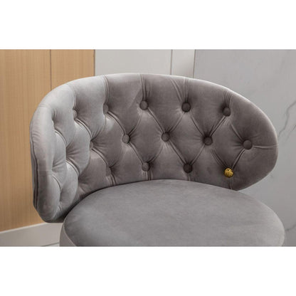 Counter Height Bar Stools Set of 2 for Kitchen Counter Solid Wood Legs with a fixed height of 360 degrees