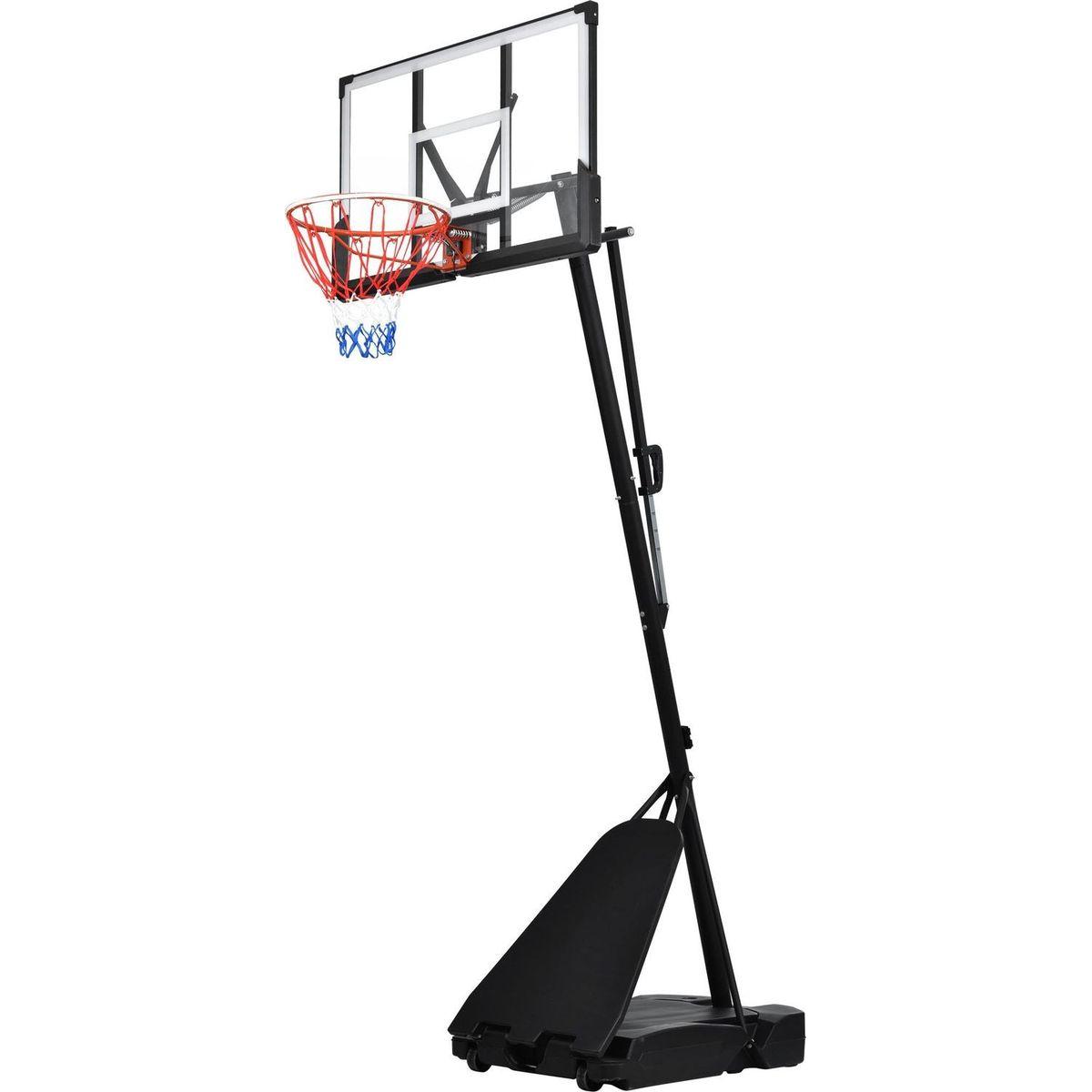 Portable Basketball Hoop Basketball System 8-10ft Height Adjustable for Youth Adults LED Basketball Hoop Lights, Colorful lights, Waterproof uper Bright to Play at Night Outdoors,Good Gift for Kids