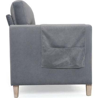 Comfortable Solid Wood Three-Seater Sofa - Soft Cushions, Durable and Long-lasting, 79.5" Sofa Couch for Living Room