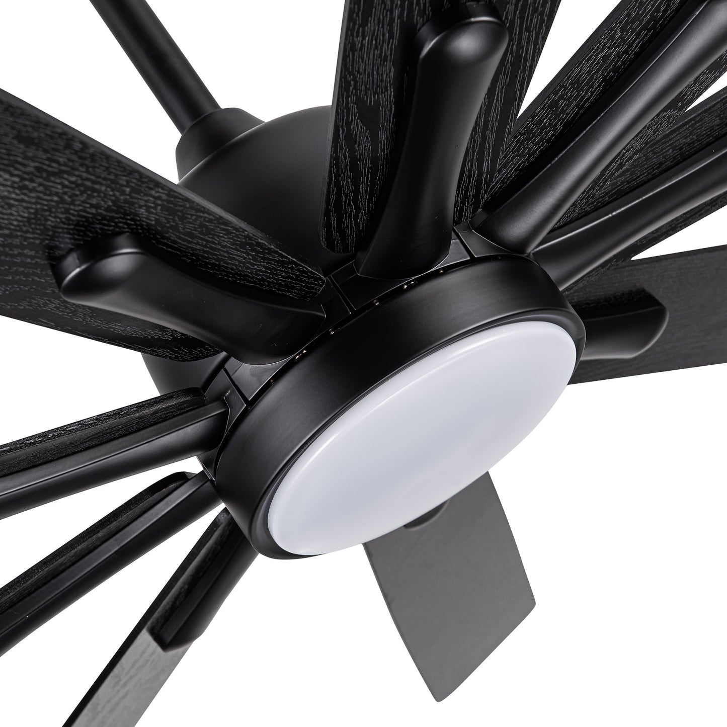 Mordern Farmhouse 62 In Black Ceiling Fan with Remote Control