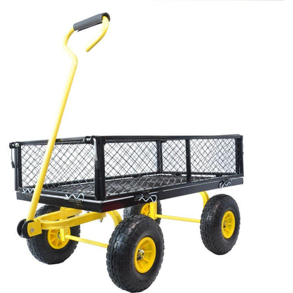 Wagon Cart Garden cart trucks make it easier to transport firewood