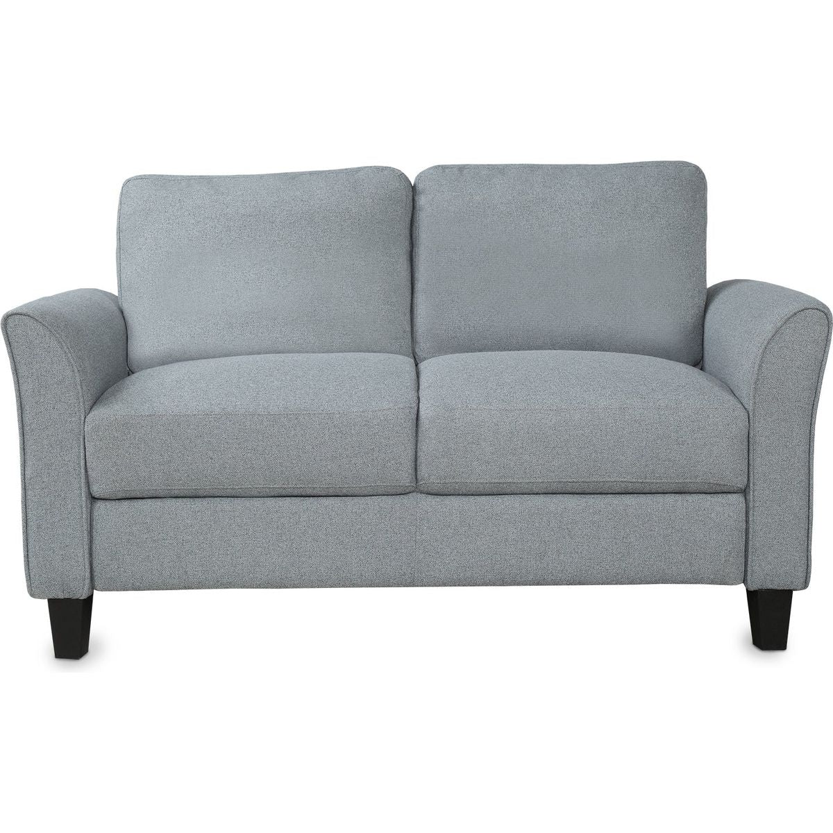 Living Room Sets Furniture Armrest Sofa Single Chair Sofa Loveseat Chair 3-Seat Sofa (ChairLoveseat Chair&3-Seat Sofa, Gray)