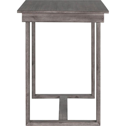 Farmhouse Counter Height 5-Piece Dining Table Set with 1 Rectangular Dining Table and 4 Dining Chairs for Small Places,Gray