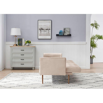 71" Convertible Double Folding Living Room Sofa Bed