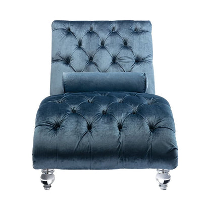 Leisure concubine sofa with acrylic feet