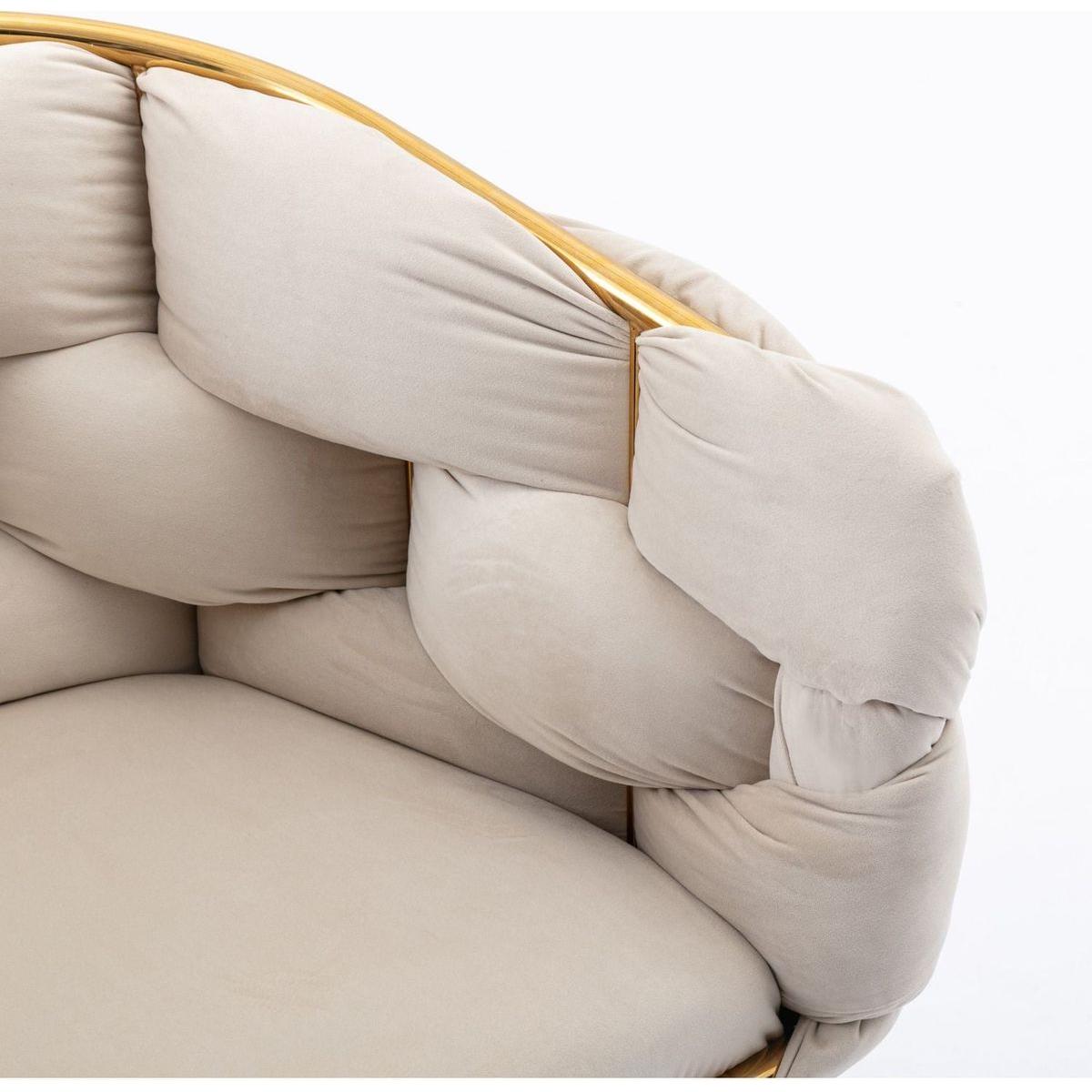 Luxury modern simple leisure velvet single sofa chair bedroom lazy person household dresser stool manicure table back chair turquoise set of 2