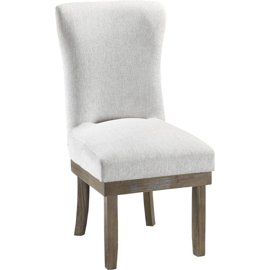 Landon Side Chair (Set-2), Gray Linen