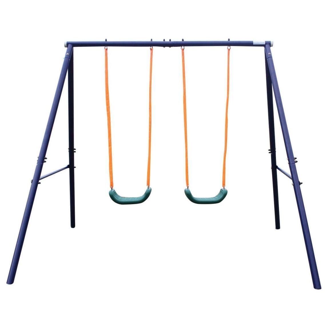Two Station Swing Set for Children