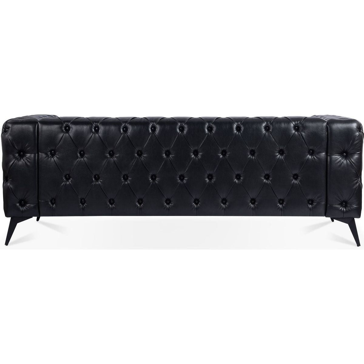 84.06 Inch Width Traditional Square Arm removable cushion 3 seater Sofa