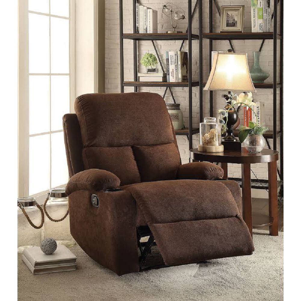 Rosia Recliner (Motion) in Chocolate Velvet