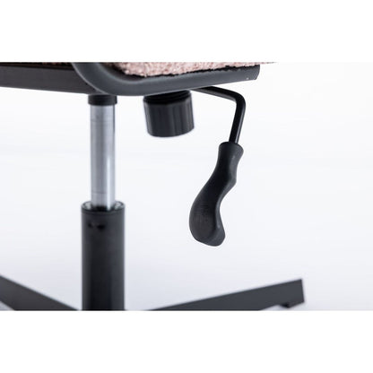 Armless Office Desk Chair No Wheels