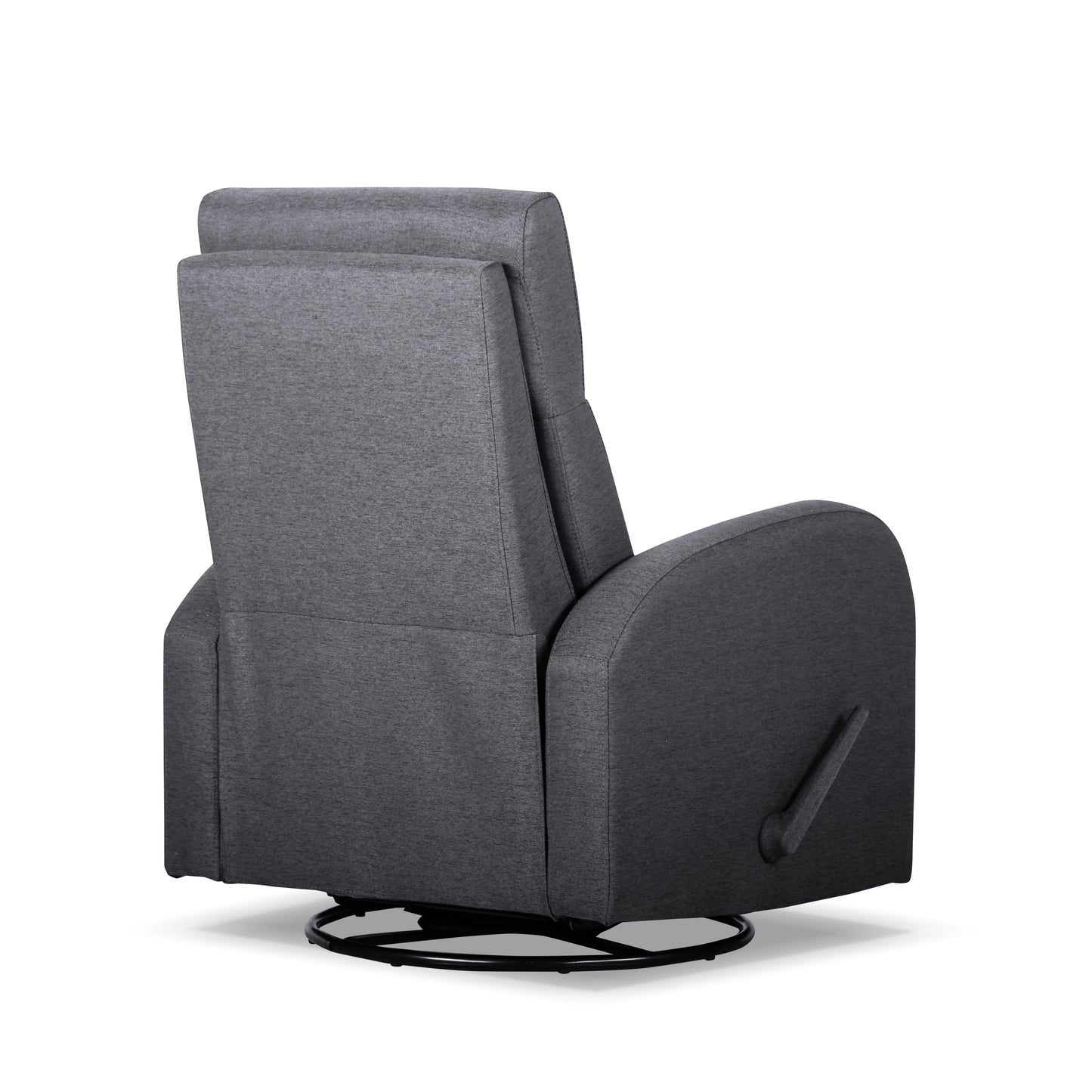 York Handle Manual Glider Swivel Recliner