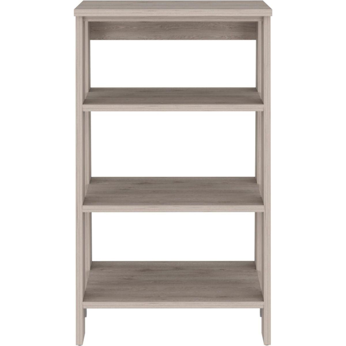 Nashua 4-Shelf Linen Cabinet Light Grey