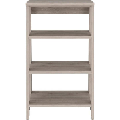 Nashua 4-Shelf Linen Cabinet Light Grey