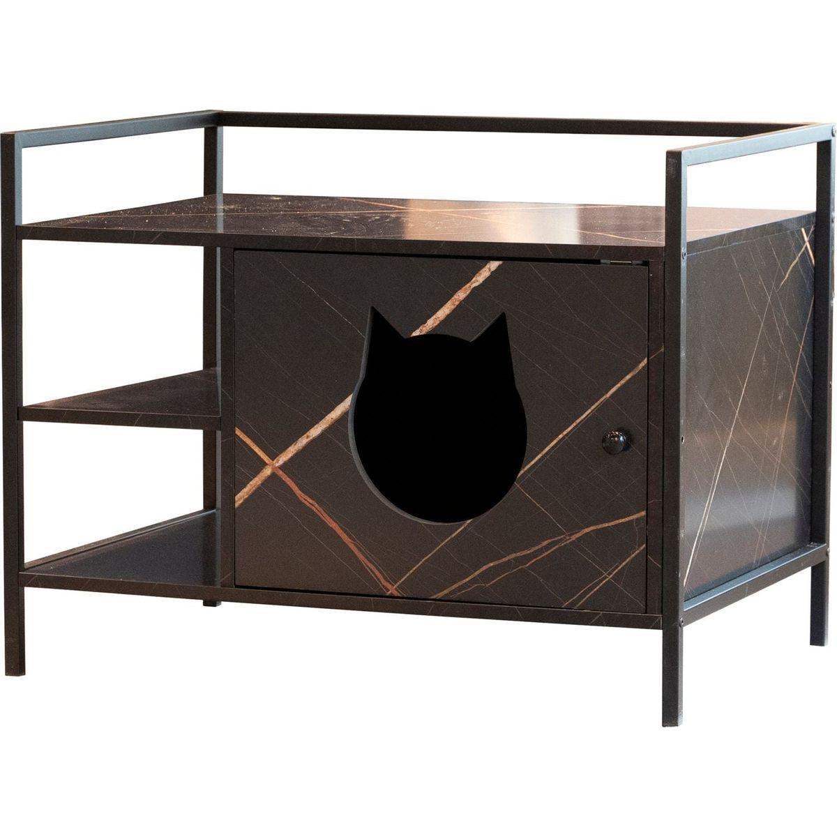 Cat Litter Box Furniture Hidden Litterbox Enclosures