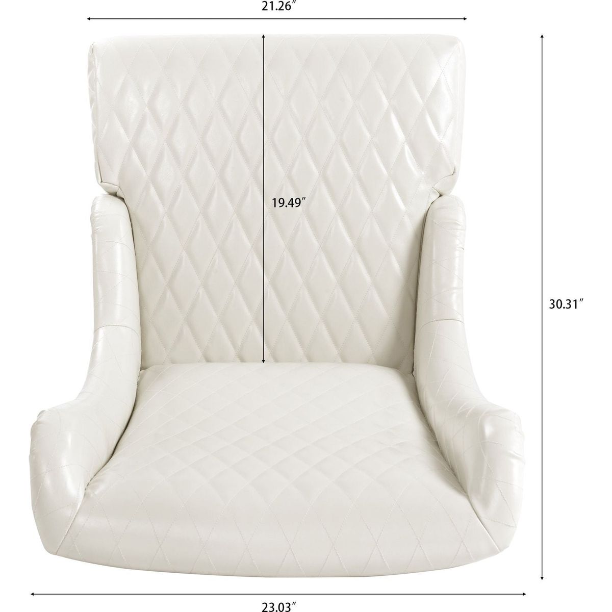 23.03" Wide Wing Back Chair, Side Chair for Living Room