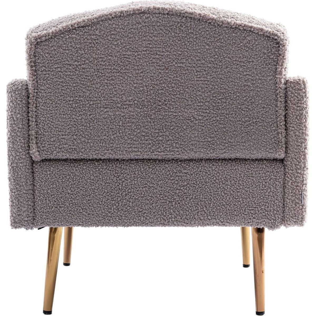 Accent Chair, leisure single sofa with Rose Golden feet