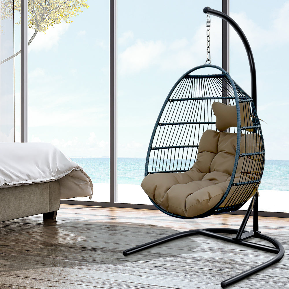 Single seat swing chair