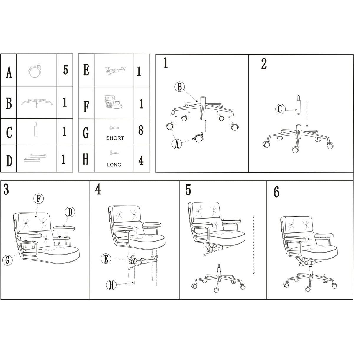 LOBBY OFFICE CHAIR home and office