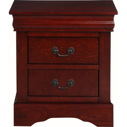 Louis Philippe III Nightstand in Cherry