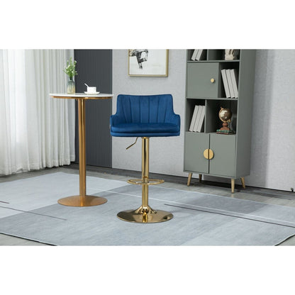 Bar Stools with Back and Footrest Counter Height Bar Chairs