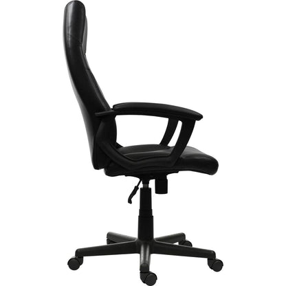 Medium Back Executive Office Chair, Black