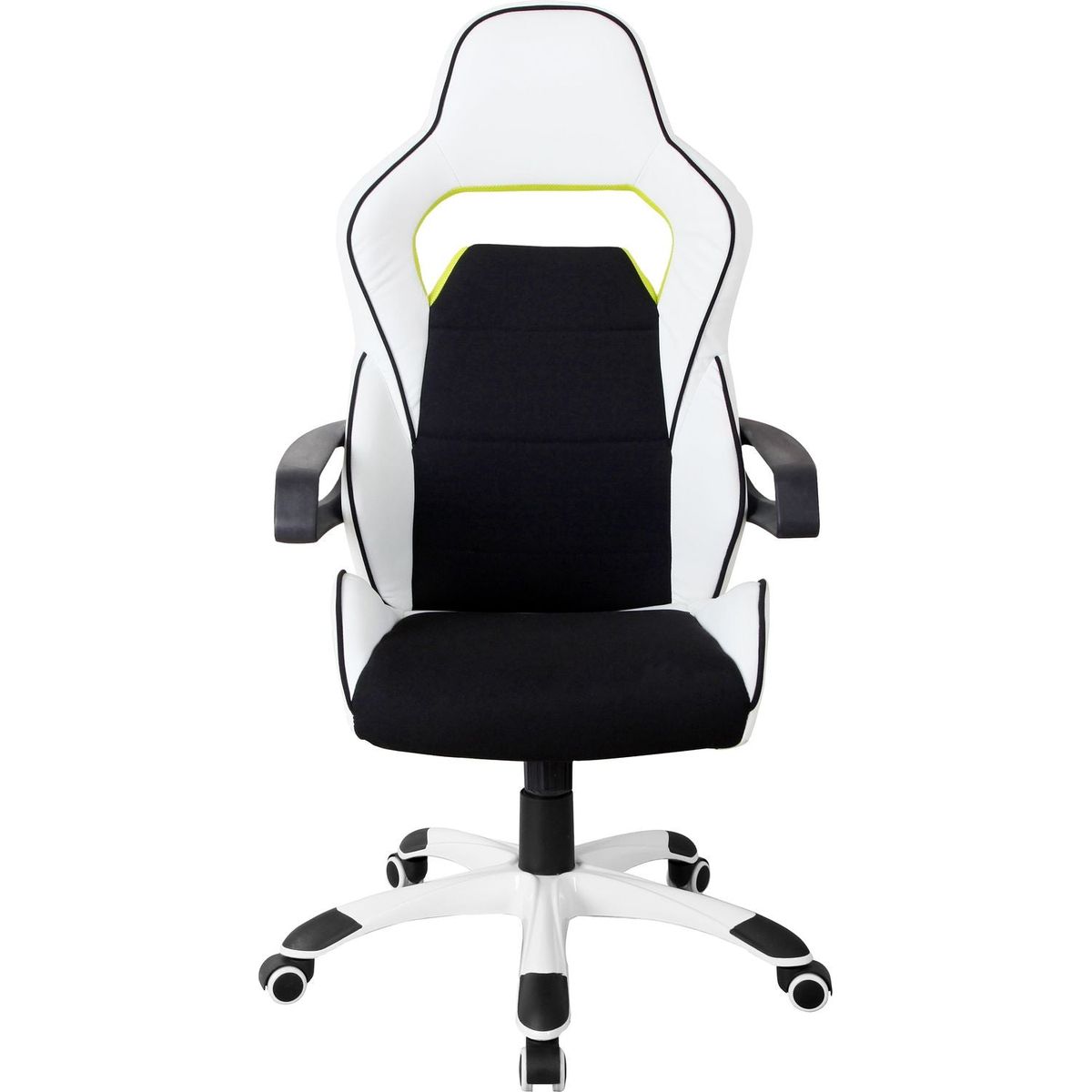 Ergonomic Essential Racing Style Home & Office Chair, White