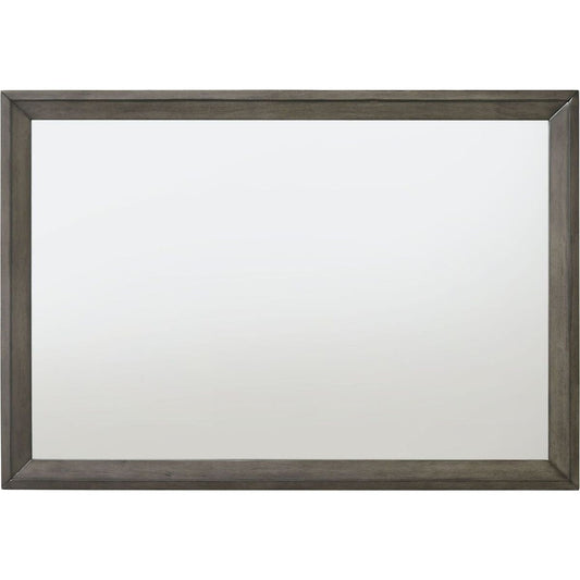 Escher Mirror, Gray Oak