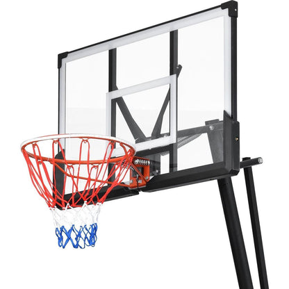 Portable Basketball Hoop Basketball System 8-10ft Height Adjustable for Youth Adults LED Basketball Hoop Lights, Colorful lights, Waterproof uper Bright to Play at Night Outdoors,Good Gift for Kids