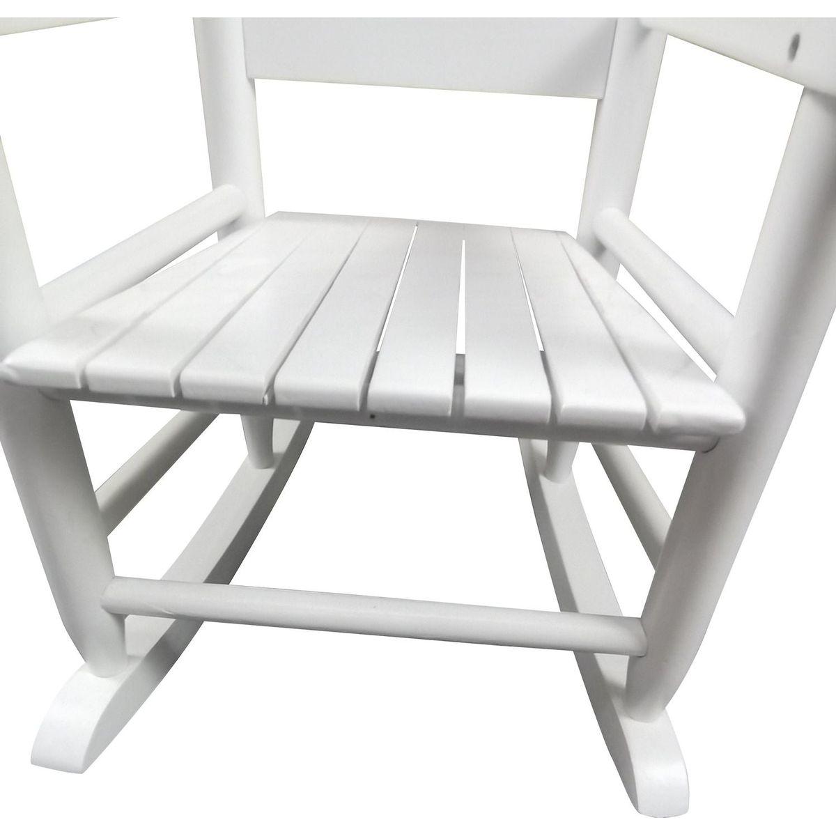 Children's rocking white chair- Indoor or Outdoor -Suitable for kids-Durable