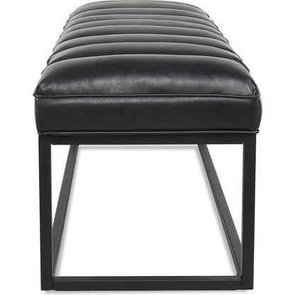 Metal Base Upholstered Bench for Bedroom for Entryway