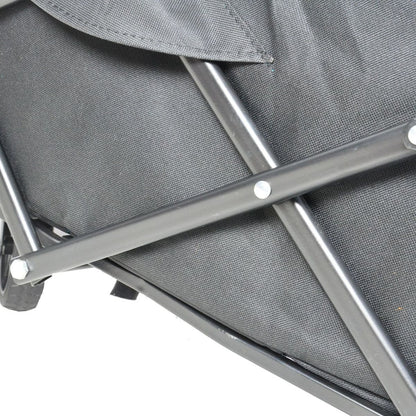 Folding Wagon Garden Shopping Beach Cart black+yellow