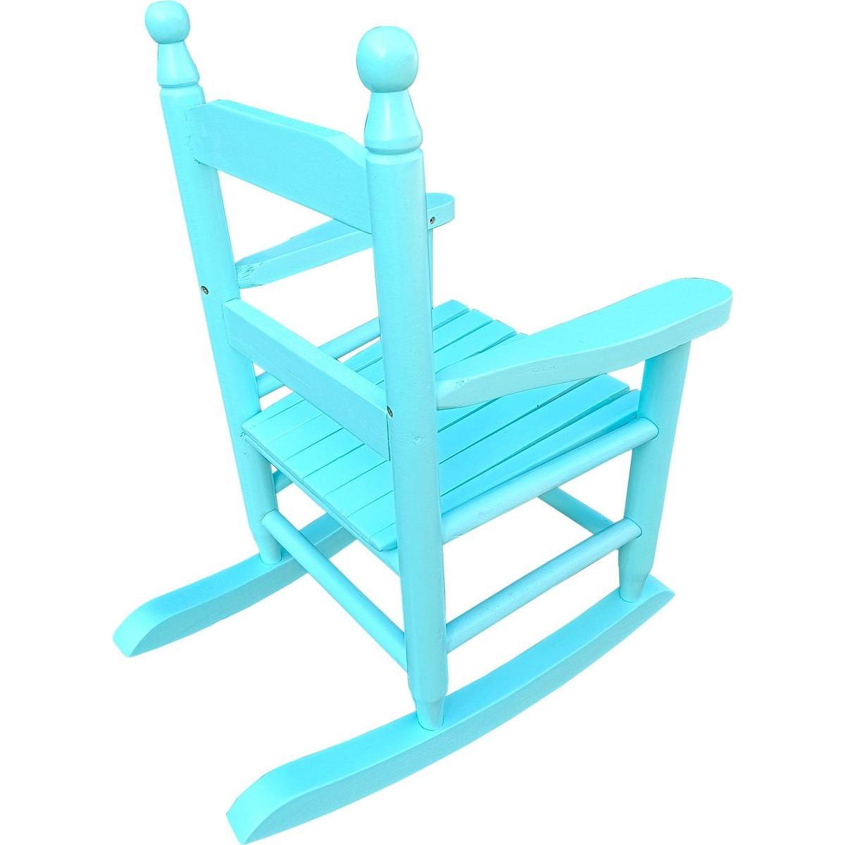 Children's rocking light Light Blue chair- Indoor or Outdoor -Suitable for kids-Durable