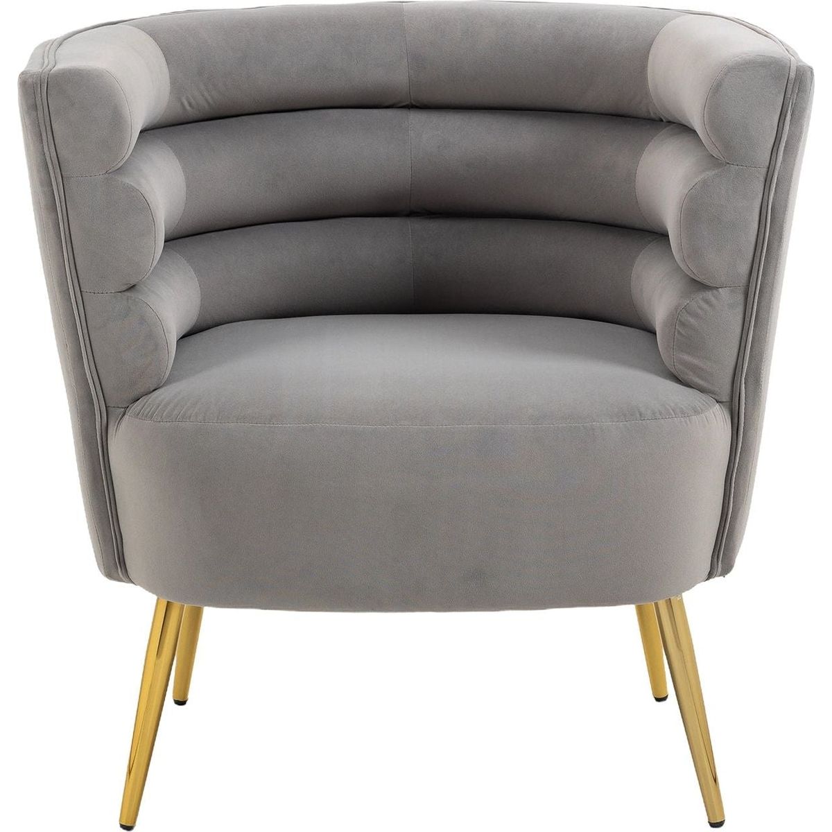 Accent Chair, leisure single chair with Golden feet