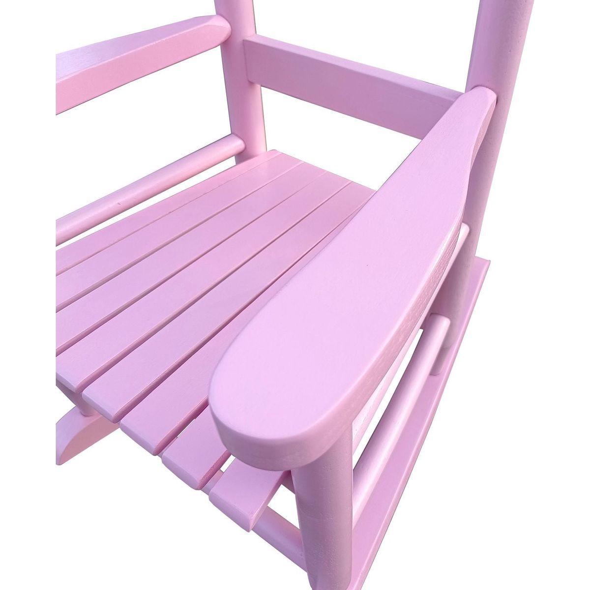 Children's rocking light pink chair- Indoor or Outdoor -Suitable for kids-Durable