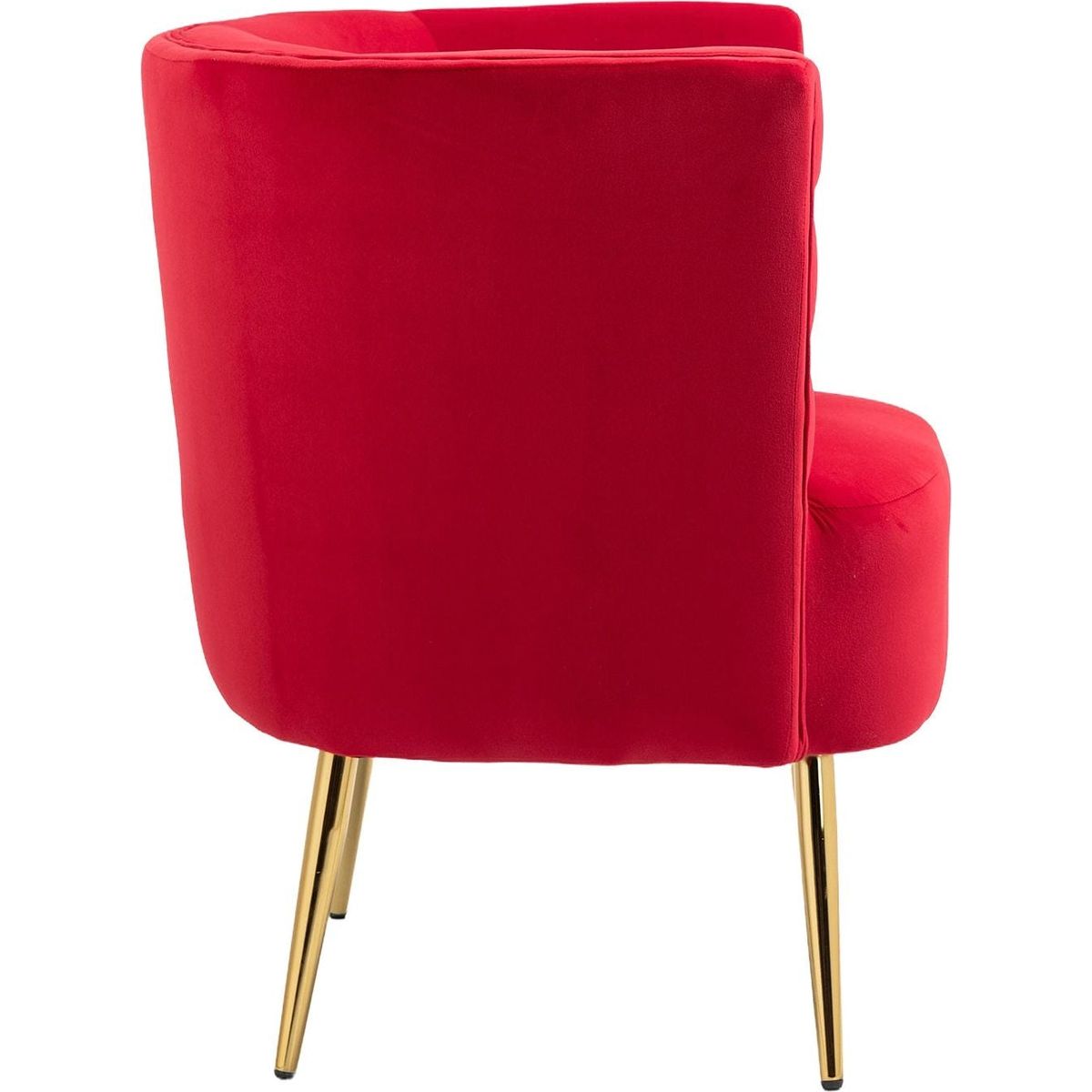 Accent Chair, leisure single chair with Golden feet