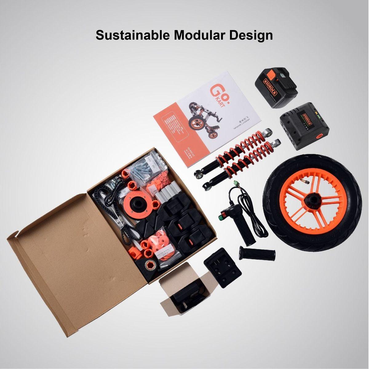 KidRock Electric upgrade package for S-kit/M-kit/L-kit/Go-kart